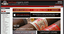 Desktop Screenshot of bellhopcigars.com